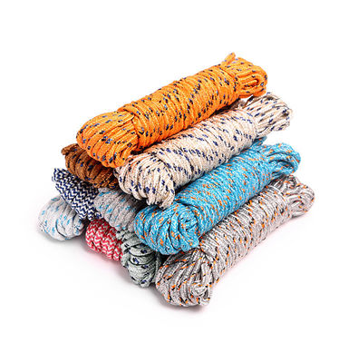 Solução de secagem ao ar livre Linha de roupas de nylon de 10 m resistente ao deslizamento para secagem à prova de vento