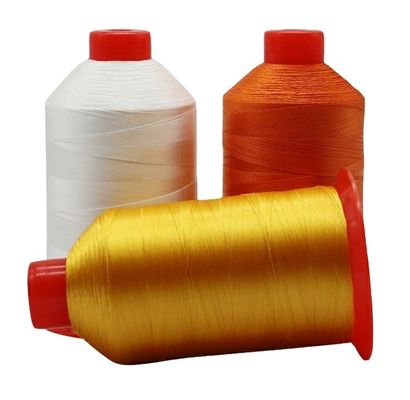 Flexível 210D/3 Nylon Bonded Sewing Thread para sofás Calçados e Couro 100% Nylon 66