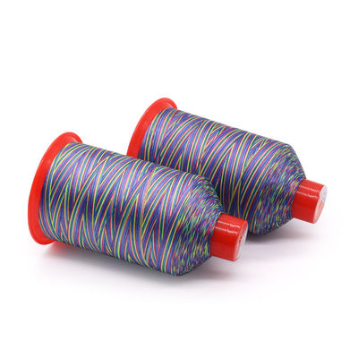 Fios ligados de nylon de fibras fortes e variadas Tex 70 240 Cores para entusiastas do tricô