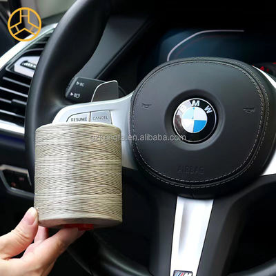 Suporte OEM ODM Alta Tenacidade 210D/16 fio trançado de seda cerada para artesanato