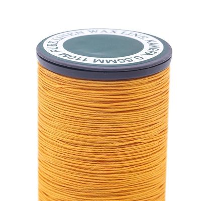 Tecelagem à mão 0,55 mm Linho fio encerado 120m em 40 cores para projetos de macrame
