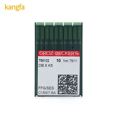Agulhas de bordado Groz Beckert 65/9 75/11 Resistentes a altas temperaturas para costura