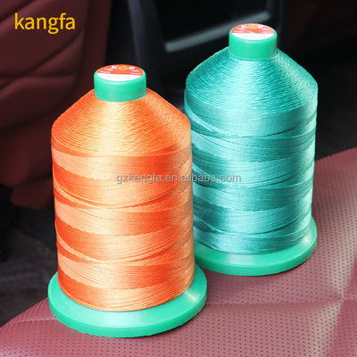 Kangfa V69 69 Tex 70 Fio ligado de nylon para calçados/sacos/maletas de couro 450 g/rolo