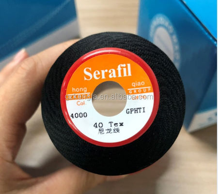 Tex135 Tex70 Tex90 Poliéster Tapete Dacron Filamento para Exterior Serafil Amman Grupo