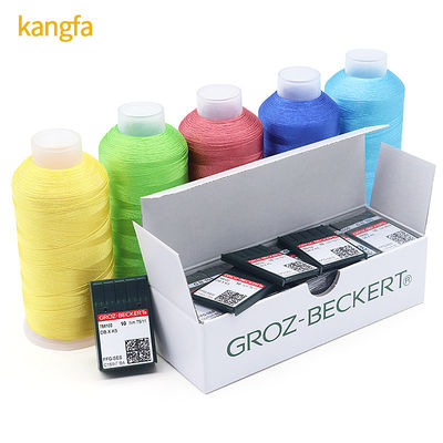 Agulhas de bordado Groz Beckert 65/9 75/11 Resistentes a altas temperaturas para costura