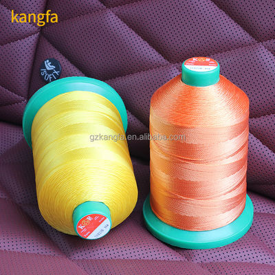 Kangfa V69 69 Tex 70 Fio ligado de nylon para calçados/sacos/maletas de couro 450 g/rolo