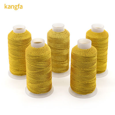 Fios de seda multi-fios de ouro e prata DIY Fios de fio metálico para fabricação de jóias