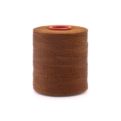100% poliéster Flat Braided Sewing Yarn para couro Braided Wax Thread 240 cores