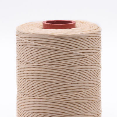 100% poliéster Flat Braided Sewing Yarn para couro Braided Wax Thread 240 cores