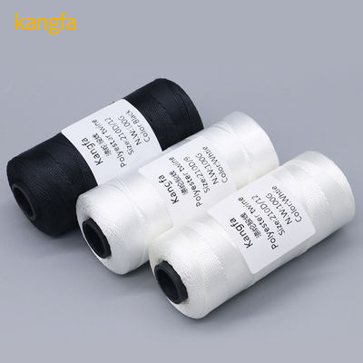 Tecido de crochê de nylon transparente tintado de alta resistência 210d/12ply para colchão de cobertor