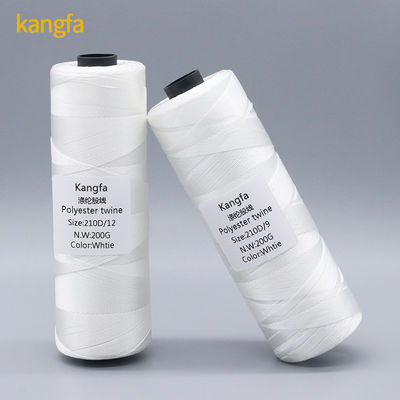 Tecido de crochê de nylon transparente tintado de alta resistência 210d/12ply para colchão de cobertor