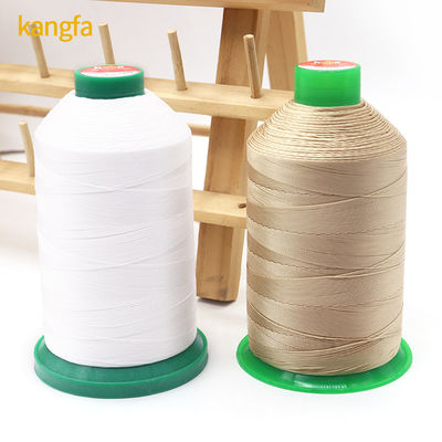 Fios de nylon de poliéster de alta tenacidade ligados por um anel de torção Tex 45 Tex 70 Tex 90 para tricô