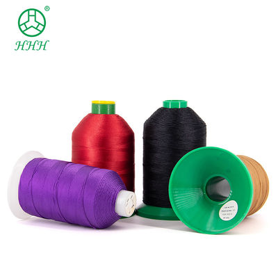 OEM ODM Aceito 4ply High Tenacity Polyester Bonded Thread para sapatos