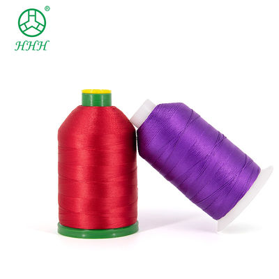OEM ODM Aceito 4ply High Tenacity Polyester Bonded Thread para sapatos