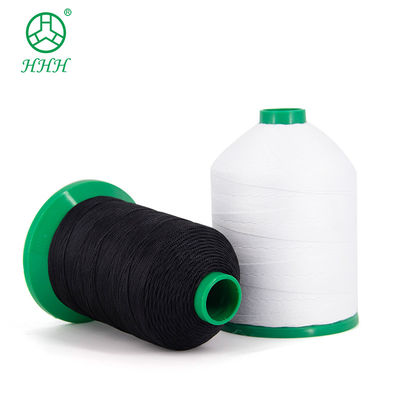 OEM ODM Aceito 4ply High Tenacity Polyester Bonded Thread para sapatos