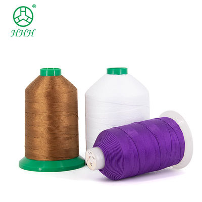OEM ODM Aceito 4ply High Tenacity Polyester Bonded Thread para sapatos