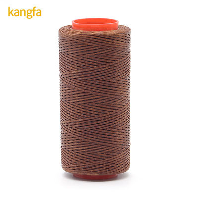 100g-400g Peso Fio de cera de tricô 0,8mm Flat Fio de cera 200 metros para couro