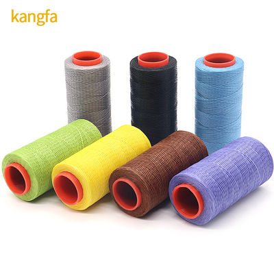100g-400g Peso Fio de cera de tricô 0,8mm Flat Fio de cera 200 metros para couro