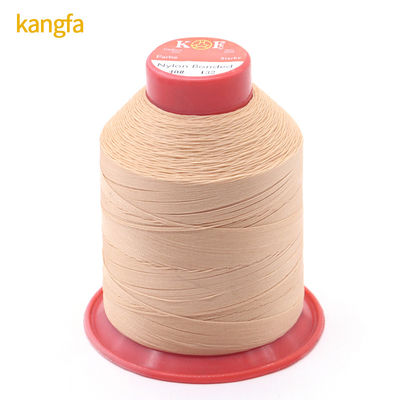 240 Cores Kangfa Nylon de alta tenacidade 210d/3 Nylon 66 Fios ligados Nylon Fios de costura ligados