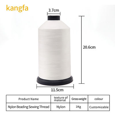 100% de fios de poliéster Kangfa 210D/3 Fios de costura de alta resistência para colchão de cobertor