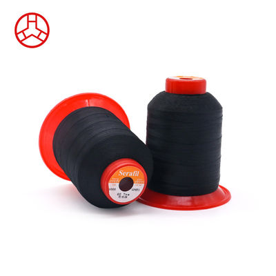100G Peso Fios de costura duráveis para sacos e sapatos 1300Y comprimento Tex70 Serafil Poliéster