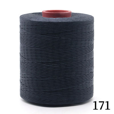 Fios de costura de cera plana 0.8mm 210D MERCERIZADO Contagem de fios para costura de ferramentas artesanais