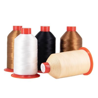 Filamentos de linha Kangfa 3000m Cone Nylbond Tkt-40 Bonded Nylon Thread para estofamento