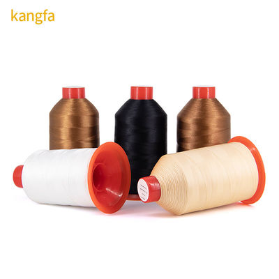 Filamentos de linha Kangfa 3000m Cone Nylbond Tkt-40 Bonded Nylon Thread para estofamento