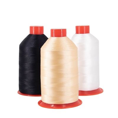 Filamentos de linha Kangfa 3000m Cone Nylbond Tkt-40 Bonded Nylon Thread para estofamento