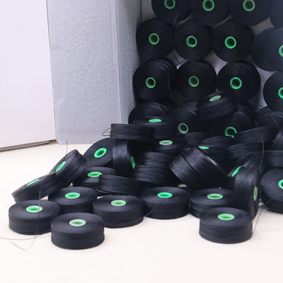 Acessórios de máquinas de costura de fios ligados de poliéster para caixa de armazenamento de bobinas Tex70 V69