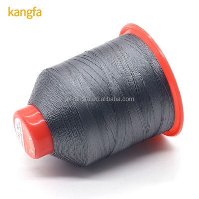 Fios ligados de nylon multicolor Tex135 para costura de alta tenacidade em couro de sofá e calçado