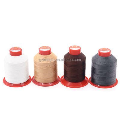 Fios ligados de nylon multicolor Tex135 para costura de alta tenacidade em couro de sofá e calçado