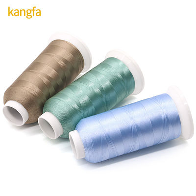 Material de cone transparente 720 cores 120D/2 Fios de bordado de máquina 4000y para vestuário