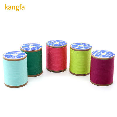150D/16 Fios de cera de costura de couro artesanal Fios de poliéster trançados para pulseiras Decorar