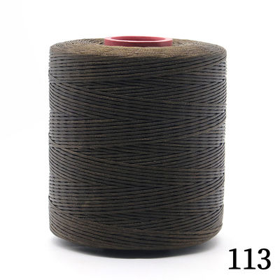 Excelente 1 bobina 700y 1mm Flat Sewing Grossa trança fio encerado para reparação de artesanato de couro