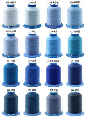 V69 Tex 70 210D/3 69 Fios de costura de nylon para artesanato de couro