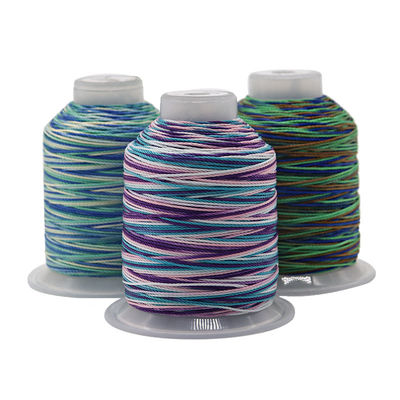 Fios de costura de poliéster de alta tenacidade 0,8 mm 1 mm para material de nylon forte e durável