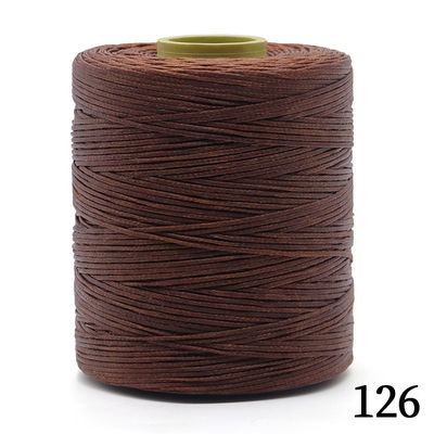 240 Cores 400g Fios de poliéster de cera ligados a tranças para fios de costura de couro 420D/16