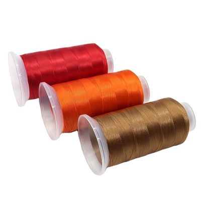 Diâmetro do fio 0,6 mm Boho Kangfa Tex 90 V-92 Fios de poliéster UV Branco 4 onças