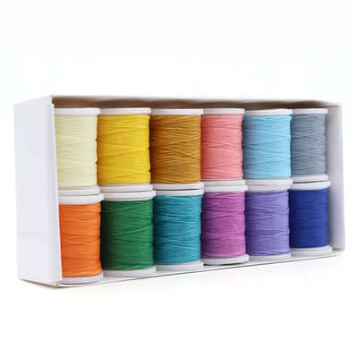 Suporta 7 dias Pedido de amostra 12 peças Set de fio de costura longo para artesanato de couro