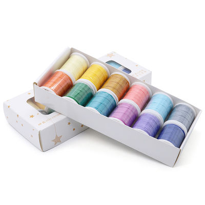 Suporta 7 dias Pedido de amostra 12 peças Set de fio de costura longo para artesanato de couro