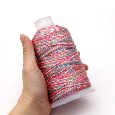15PLY 250g 40 cores Multi-Color Braid Fios de poliéster para Tecelagem Artesanato Decoração