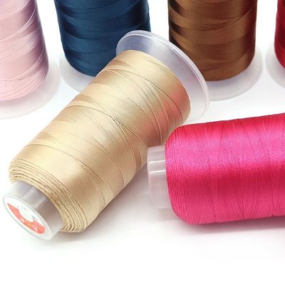 Kangfa 1 mm Fios de Nylon Torcidos Fios de Costura de Poliéster para Tapete Tintados