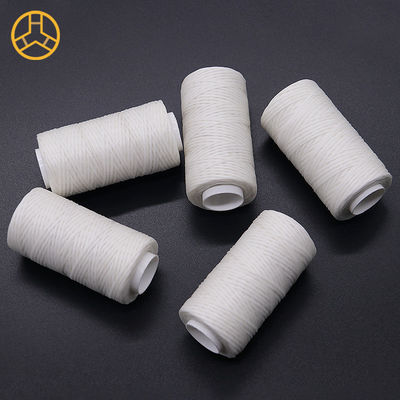 Kangfa 50M/Rol 0.8mm Flat Waxed Thread para Calçados de Artesanato de Couro Saco Cinturão boho Tecelagem