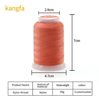 0.3mm-1.0mm Fios de nylon para costura Rodas e pulseiras de nylon rosadas