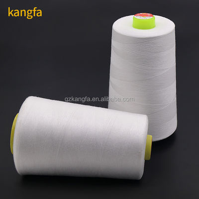 Fios de colcha de retalhos brancos 40S/2 para fita de fita de bordo de tear