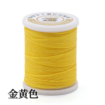 Fios de pulseira de crochê 0,8 mm Fios de cera espinhada fortes e duráveis para tricô costurado à mão