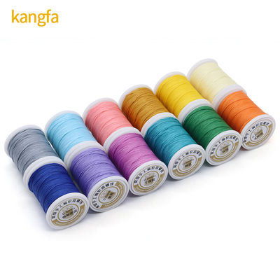 Fios de pulseira de crochê 0,8 mm Fios de cera espinhada fortes e duráveis para tricô costurado à mão