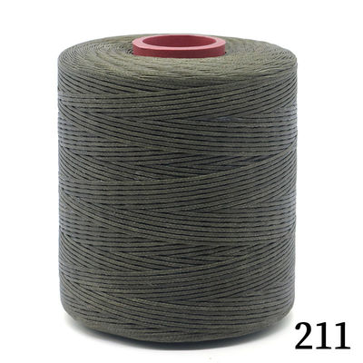 210D/16 Fios de costura de poliéster Fios de couro cosidos à mão 0.8mm 1mm 240 Cores