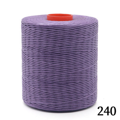 210D/16 Fios de costura de poliéster Fios de couro cosidos à mão 0.8mm 1mm 240 Cores